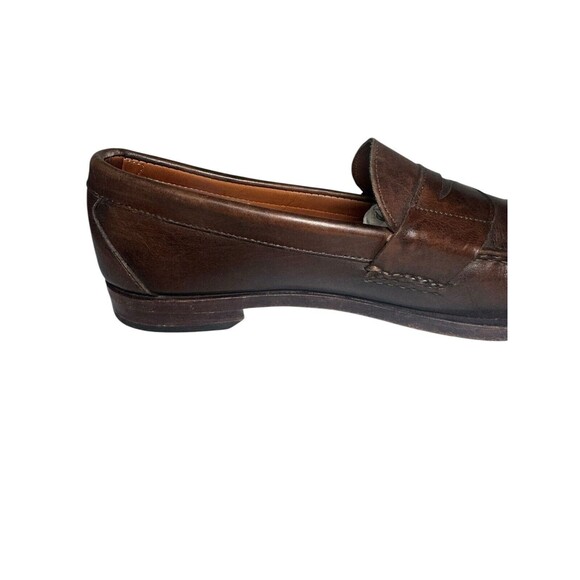 Allen Edmonds Cavanaugh Leather Penny Loafers Men’s Size 11 B Coffee Brown 50023 main image 13